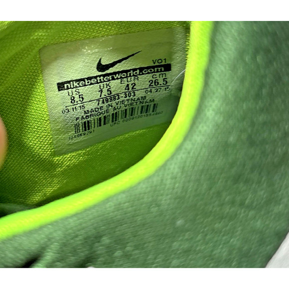 Nike Zoom HyperRev Green Pink Men’s Basketball Shoes Size 8.5 - Picture 11 of 11